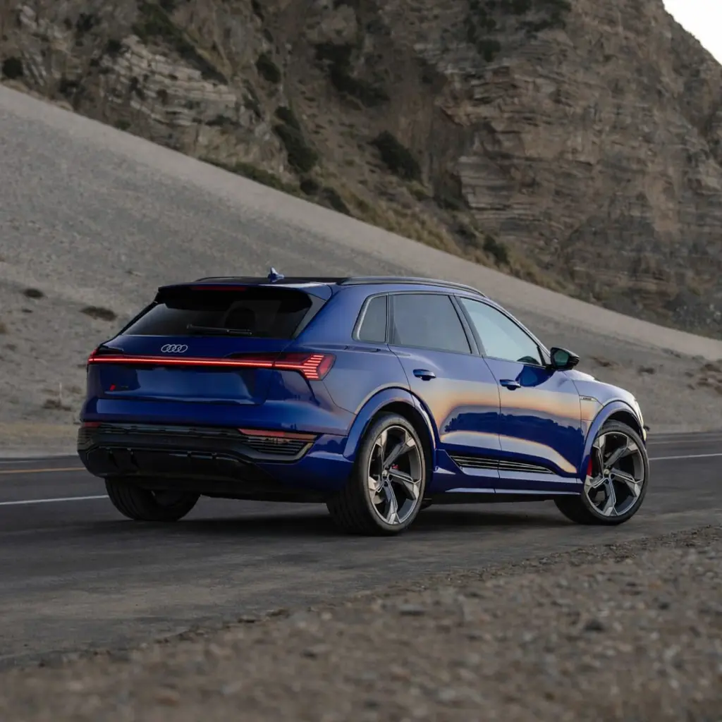 2024 Audi e-tron rear view